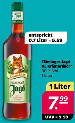 NETTO Fläminger Jagd XL Kräuterlikör Angebot