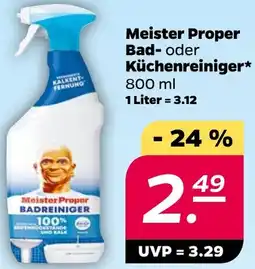 NETTO Meister Proper Bad- oder Küchenreiniger Angebot