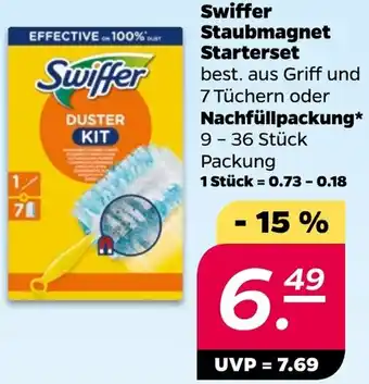 NETTO Swiffer Staubmagnet Starterset oder Nachfüllpackung Angebot