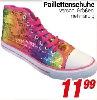 CENTERSHOP Paillettenschuhe Angebot