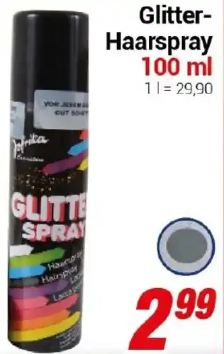 CENTERSHOP Glitter Haarspray Angebot