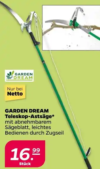 NETTO GARDEN DREAM Teleskop-Astsäge Angebot