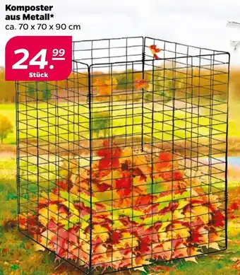 NETTO Komposter aus Metall Angebot