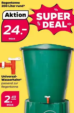 NETTO Regentonne 200 Liter rund Angebot