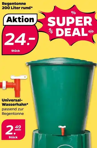 NETTO Regentonne 200 Liter rund Angebot