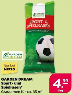 NETTO GARDEN DREAM Sport- und Spielrasen Angebot