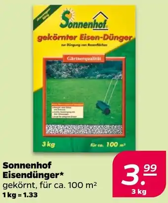 NETTO Sonnenhof Eisendünger Angebot