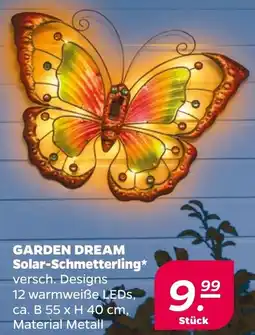 NETTO GARDEN DREAM Solar-Schmetterling Angebot