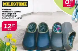 NETTO Milestone Herren oder Damen EVA-Clogs mit Neoprenlining Angebot