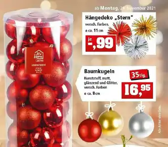 Thomas Philipps Hängedeko „stern“ Oder Baumkugeln Angebot