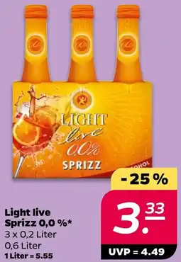 NETTO Light live Sprizz 0,0 % Angebot