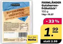 NETTO FARMLÄNDER Gutsherrenfrühstück Angebot