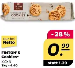 NETTO FINTON'S Cookies Angebot