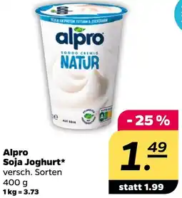 NETTO Alpro Soja Joghurt Angebot