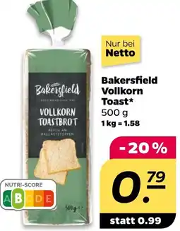 NETTO Bakersfield Vollkorn Toast Angebot