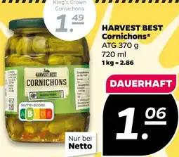 NETTO HARVEST BEST Cornichons Angebot