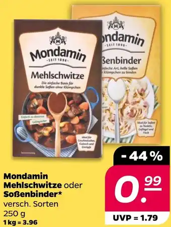 NETTO Mondamin Mehlschwitze oder Soßenbinder Angebot