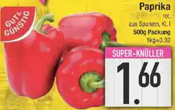 E-Center GUT & GÜNSTIG Paprika Angebot