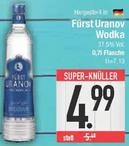 E-Center Fürst Uranov Wodka Angebot