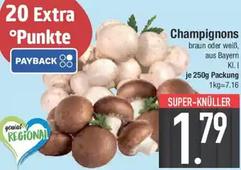 E-Center Champignons Angebot