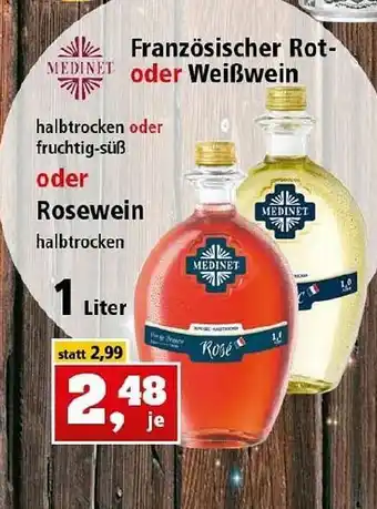 Thomas Philipps Medinet Französischer Rot- Oder Weißwein Oder Rosewein Angebot