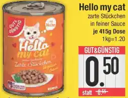 E-Center Gut & Günstig Hello my cat Angebot