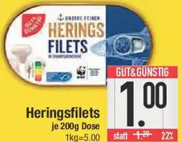 E-Center Gut & Günstig Heringsfilets Angebot