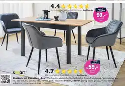 Höffner Smart esstisch mit funktion „ben“ oder stuhl „thore“ Angebot