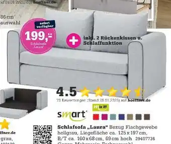 Höffner Smart schlafsofa laura Angebot