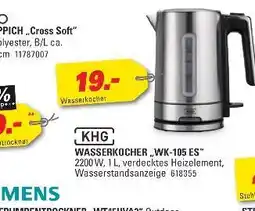 Höffner Khg wasserkocher wk-105 es Angebot