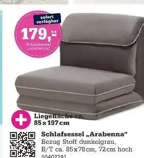 Höffner Schlafsessel „arabenna“ Angebot