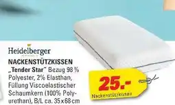 Höffner Heidelberger nackenstützkissen „tender star“ Angebot