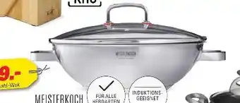 Höffner Meisterkoch edelstahl-wok „focus“ Angebot