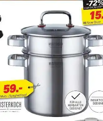 Höffner Meisterkoch multi-/spaghettitopf „focus“ Angebot