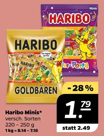 NETTO Haribo haribo minis Angebot