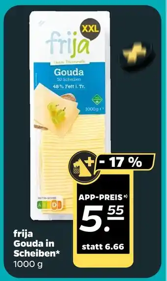 NETTO Frija gouda in scheiben Angebot