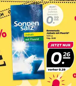 NETTO Sonnensalz jodsalz mit fluorid Angebot