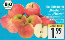 E-Center Bio-Tafeläpfel ,,Braeburn" oder ,,Pinova" Angebot