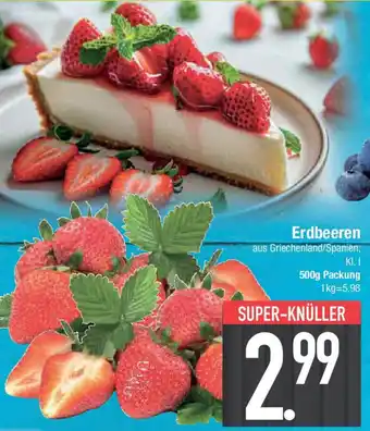 E-Center Erdbeeren Angebot