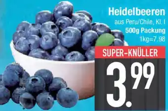 E-Center Heidelbeeren Angebot