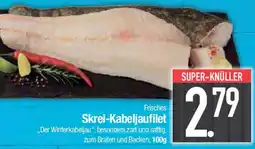 E-Center Frisches Skrei-Kabeljaufilet Angebot