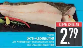 E-Center Frisches Skrei-Kabeljaufilet Angebot