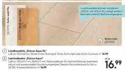 Hellweg Specht Holzprodukte 2) Laminatboden „Deluxe Aqua" Angebot