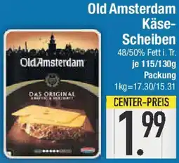 E-Center Old Amsterdam Käse Scheiben Angebot