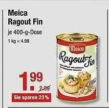 V Markt Meica Ragout Fin Angebot