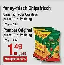 V Markt Funny-frisch Chipsfrisch Oder Pombär Original Angebot