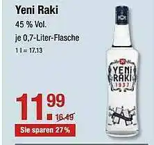 V Markt Yeni Raki Angebot