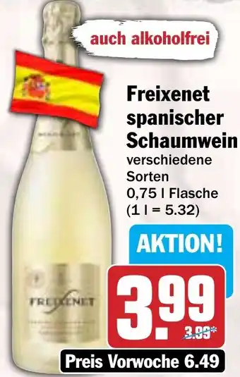 Hit Freixenet spanischer Schaumwein Angebot