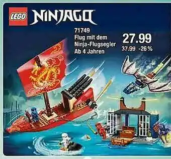 V Markt Lego Ninjago 71749 Flug Mit Dem Ninja-flugsegler Angebot