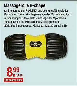 V Markt Massagerolle 8-shape Angebot